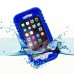 iPhone 6 6s 4.7 - Waterproof Shockproof Dirtproof Snowproof IP-26 Standard Hard Protective Phone Cover - Blue